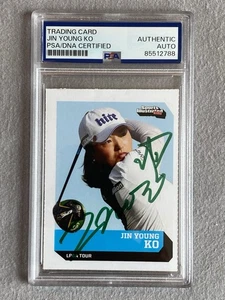JIN YOUNG KO AUTOGRAPH 2020 SPORTS ILLUSTRATED KIDS GOLF TRADING CARD PSA SLAB - Picture 1 of 2