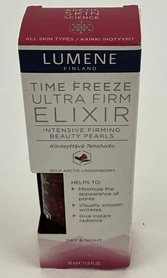 Lumene Time Freeze Ultra Firm Elixir  Day/Night ~ Discontinued NEW - Image 1 of 4