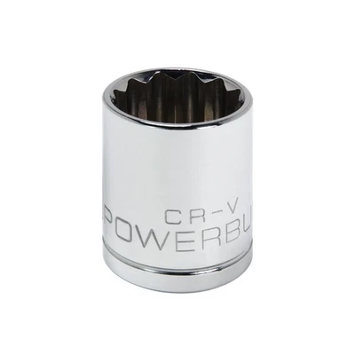 Powerbuilt 1/2 Inch Drive x 15/16 Inch 12 Point Shallow Socket - 642006 - Image 1 of 4