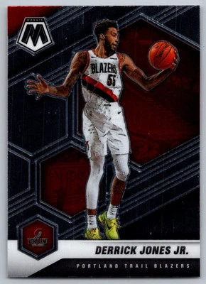 2020-21 Panini Mosaic Derrick Jones Jr. Portland Trail Blazers #31 - Image 1 of 2