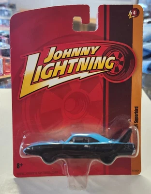 Johnny Lightning R4 1970 Plymouth Superbird in Blue & Black - Image 1 of 4