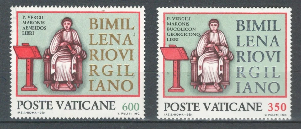 VATICAN  EUROPE MNH SEASONAL RELIGION COMMEMORATIVE SET STAMPS LOT (POPE 417) - Image 1 of 1