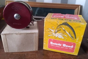 Vtg. South Bend Oren-O-Matic model 1140 Fly Fishing Reel W/Box - Picture 1 of 15