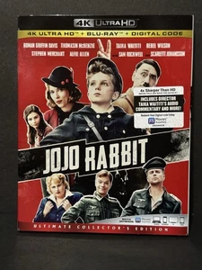 Jojo Rabbit (4K Ultra HD, Blu-ray, 2019) with Slipcover *No Digital* - Picture 1 of 3