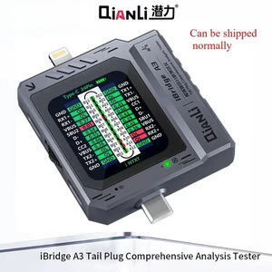 QIANLI iBridge A3 Handy Heckstecker Detektor Unterstützung Blitz und Typ-C T - Bild 1 von 8