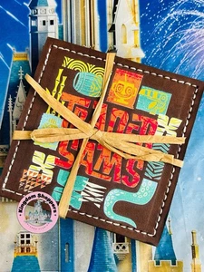 2025 Walt Disney World Parks Polynesian Resort Trader Sam’s Coaster Set Of 4 - Picture 1 of 2