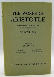 The Works of Aristotle Opuscula Volume VI - Picture 1 of 2