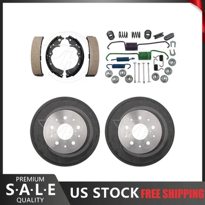 Kit de herrajes de tambores de freno y zapatas de freno trasero Toyota Tacoma 1995 1996 1997 Foto 1 de 4