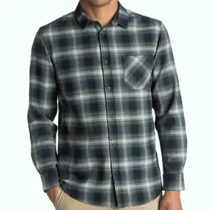 QUIKSILVER Men's FATHERFLY Flannel Shirt - BYJ1 - Medium - NWT - Picture 1 of 1