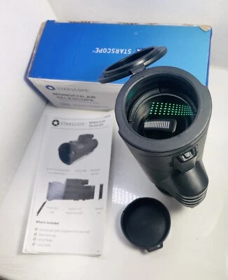 Starscope Monocular Telescope 10x Fixed Magnification Brand New Open Box - Image 1 of 4