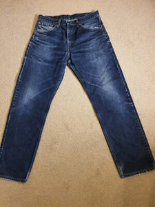 LEVI 521 JEANS HERREN STRAIGHT LEG W34 L32 ? BLAUER STRAUSS FANTASTISCHER ZUSTAND - Bild 1 von 24