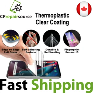 Protecteur d'écran en gel doux transparent thermoplastique auto-guérison - Photo 1 sur 5