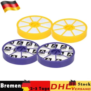 4X HEPA Filter Set Vor + Nachmotor geeignet für Dyson DC05 DC08 DC08T Ersatzteil - Bild 1 von 8