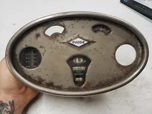 1926 Paige speedometer and gauge cluster amperes oil temperature - Picture 1 of 12