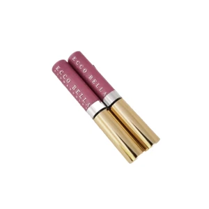 Lot Of 2 Ecco Bella FlowerColor Good For You Mini Lip Gloss - PLEASURE - Picture 1 of 2