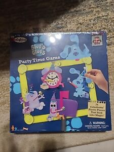 Colorforms Blues Clues Party Time Game 1998 issued still sealed NOS Nick Jr 