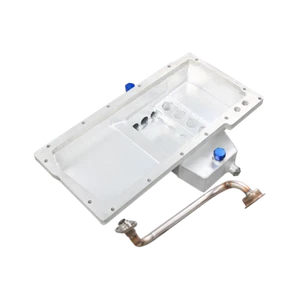 CXRacing Aluminum Oil Pan Sump for 91-00 Lexus SC300 LS1 LSx Engine - Imagen 1 de 12