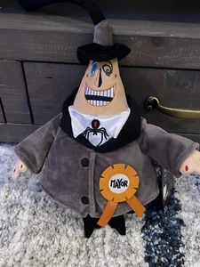 Muñeco de Peluche Disney Pesadilla Antes de Navidad Alcalde 12" NUEVO con Etiqueta - Imagen 1 de 4