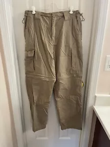 Sonoma Zip Off Convertible Cargo Hiking Pants Men's 32x30 Tan Outdoor - Picture 1 of 9