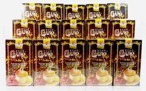 10 Boxes = (200 Sachets) Gano Excel Cafe 3 in 1 Coffee Ganoderma + Express DHL - Picture 1 of 3