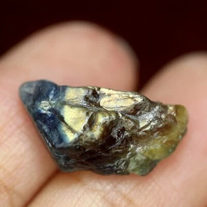 Certified 7.86ct Natural Multicolor Star Sapphire Australian Rough 16.9x8.5mm - Picture 1 of 6