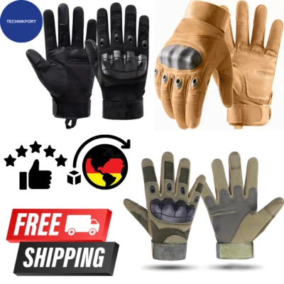 MARKENLOS MILITÄR EINSATZHANDSCHUHE TOUCH ARMY KAMPFHANDSCHUHE ARMEE TACTICAL HANDSCHUHE