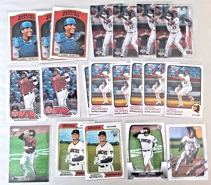 LOT OF (20) Assorted Gabriel Moreno Rookie Lot 2023 Heritage Topps Stadium Club - Picture 1 of 2
