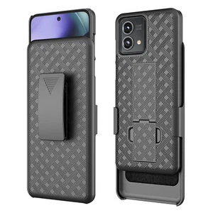 For Motorola Moto G Stylus / G 5G 2023 2022 Case, Belt Clip Holster Stand Cover - Picture 1 of 10