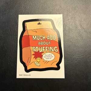 Jb10b The Simpsons Mania 2001 Inkworks #53 Much Ado About Stuffing