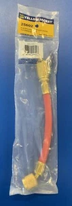 YELLOW JACKET 1/4" RED FLEX FLOW ADAPTER W/ VALVE 25602 - Picture 1 of 5