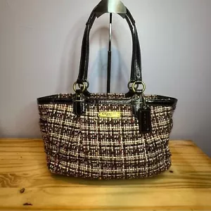 Coach Tweed Gallery Tote H1271-F20025 - Picture 1 of 10