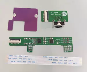 Amplificador Video RGB para NEC PCEngine - NEC PC Engine RGB Mod Kit - Foto 1 di 4