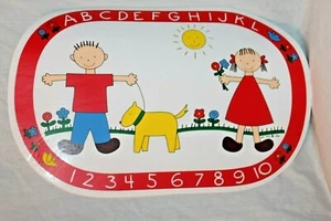 NEW VINTAGE PAT WONG 1984 PLACEMAT 11" X 18" - Picture 1 of 3