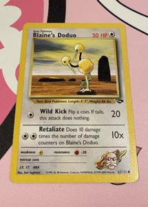 Blaine's Doduo 61/132 Gym Challenge Regular - Imagen 1 de 2