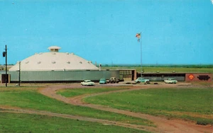 NATIONAL GUARD ARMORY LAWTON OK OKLAHOMA VINTAGE POSTCARD 1958 090123 S - Picture 1 of 2