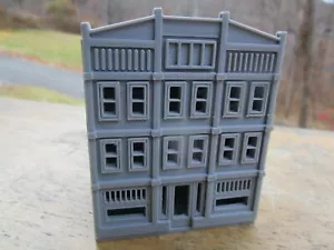 (1) " N " SCALE, HOTEL, OFFICE BUILDING, ART DECO 3D PRINTED 1/160 1:160 - Picture 1 of 10
