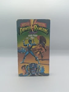 Mighty Morphin Power Rangers Food Fight Volume 3 Blue Ranger VHS Saban - Picture 1 of 4