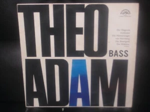 Theo Adam Bass LP Vinyl Wagner Supraphon Czechoslovakia 1966 * RARE - Bild 1 von 2