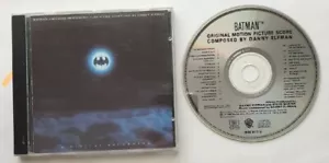 BATMAN...ORIGINAL MOTION PICTURE SCORE DANNY ELFMAN.21 TRACK GERMAN PRESSING CD - Foto 1 di 5