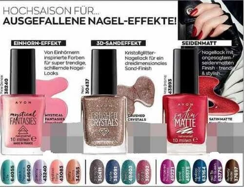 Avon  Nagellack **neue farben** FARBWAHL ** Neu - Bild 1 von 1