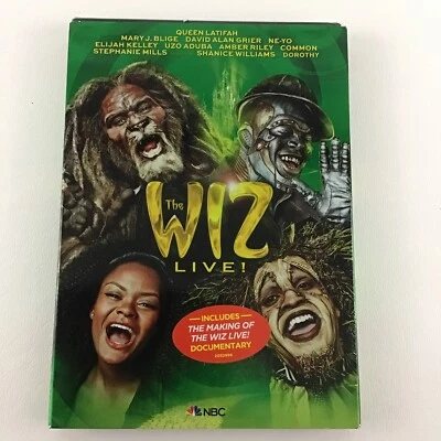 The Wiz Live DVD Star Studded Journey To The Land Of Oz Sealed 2015 Universal Foto 1 de 4