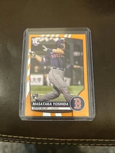 2023 Topps Big League - Electric Orange #115 Masataka Yoshida (RC) - Bild 1 von 1