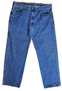 Levi Strauss Co Jeans 550 Mens 40X30 Blue Relaxed 5 Pocket Design Straight Leg - Picture 1 of 12