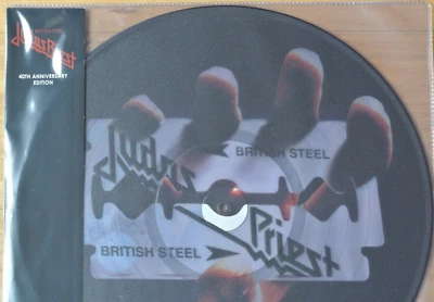 JUDAS PRIEST British Steel 2-LP Ltd 40th Anniv RSD Edition Picture Discs Vinyl - Image 1 of 3