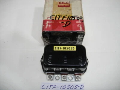 Regulador de camioneta Ford 1956-60 genuino OEM NUEVO DE STOCK - generador - voltaje Foto 1 de 4