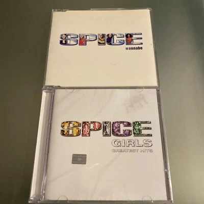 SPICE GIRLS GREATEST HITS (OFFICIAL Argentina RELEASE) NEW & Wannabe IMPORT VG+ - Image 1 of 4