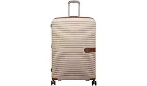 iT Luggage 130L Suitcase Hard Shell 8 Wheel Expandable Travel Bag Cream 3103306 - Picture 1 of 10