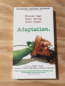 Adaption VHS Heimfilm Nicolas Cage Meryl Streep Spike Jonze Chris Cooper Videorecorder - Bild 1 von 5