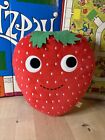 Yummy World Sassy Strawberry Pillow Medium 10" Plush Toy Kidrobot