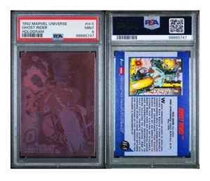 1992 Marvel Universe Hologram #H5 Ghost Rider PSA 9 MINT - Bild 1 von 3